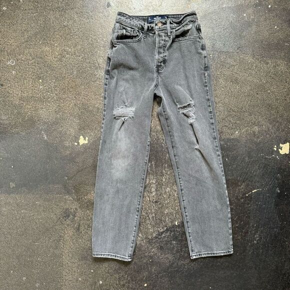Hollister Ultra High Rise Vintage Straight Hollister Vintage Stretch Women’s 3R - Picture 1 of 15